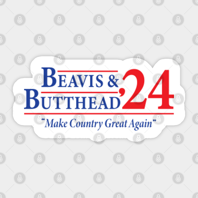 Beavis And Butthead 2024 Election Make Country Great Beavis And